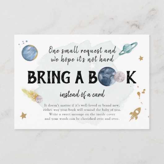 D'accompagnement Les planètes spatiales apportent une carte d'inser (Devant)