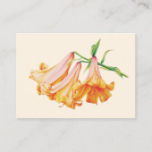 D'accompagnement Lily bell art fleur mariage info carte boîtier (Devant)