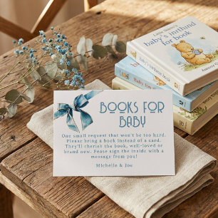 D'accompagnement Livres Bébé Jean Bleu pour Carte de Remerciement B