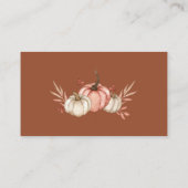 D'accompagnement Livres Citrouilles d'automne pour la carte de boît (Dos)