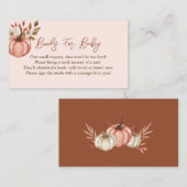 D'accompagnement Livres Citrouilles d'automne pour la carte de boît (Devant / Derrière)