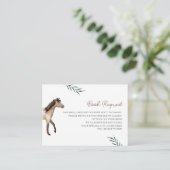 D'accompagnement Livres de chevaux pour carte de boîtier pour bébé (Debout devant)