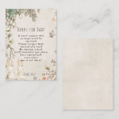 D'accompagnement Livres de lapin pour filles jumelles pour carte de (Devant / Derrière)