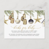 D'accompagnement Livres de Noël d'hiver pour carte bébé (Devant)