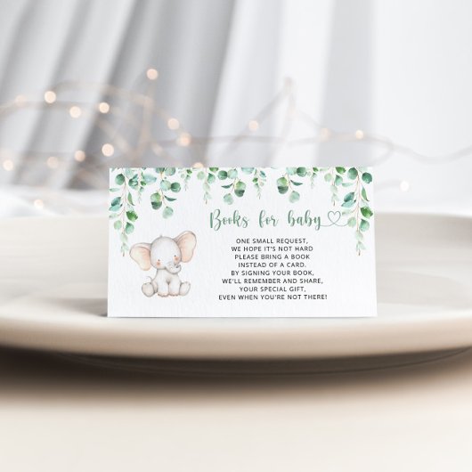 D'accompagnement Livres d'éléphants pour la carte d'enclos pour béb