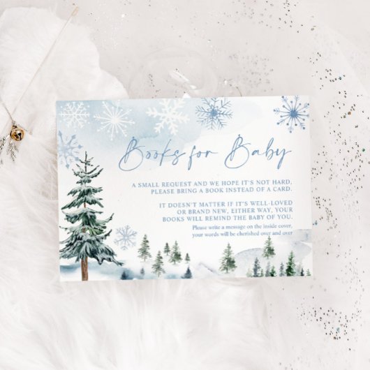 D'accompagnement Livres d'hiver pour carte bébé