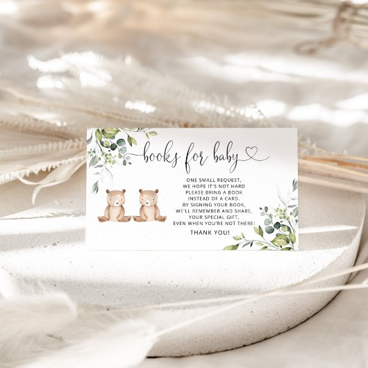 D'accompagnement Livres d'ours de bois pour bébé carte d'enclos