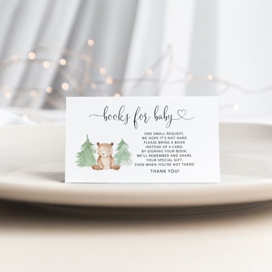 D'accompagnement Livres d'ours de bois pour bébé carte d'enclos