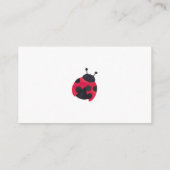 D'accompagnement Livres Ladybug pour la carte de boîtier pour bébé (Dos)