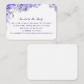 D'accompagnement Livres modifiables pour la carte d'insertion bébé (Devant / Derrière)