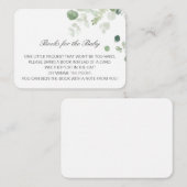 D'accompagnement Livres modifiables pour la carte d'insertion bébé (Devant / Derrière)