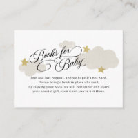 Livres Pour Bébé Gold Stars Carte Boîtier De Douch