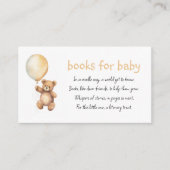 D'accompagnement Livres pour bébé mignon en peluche demande carte d (Devant)