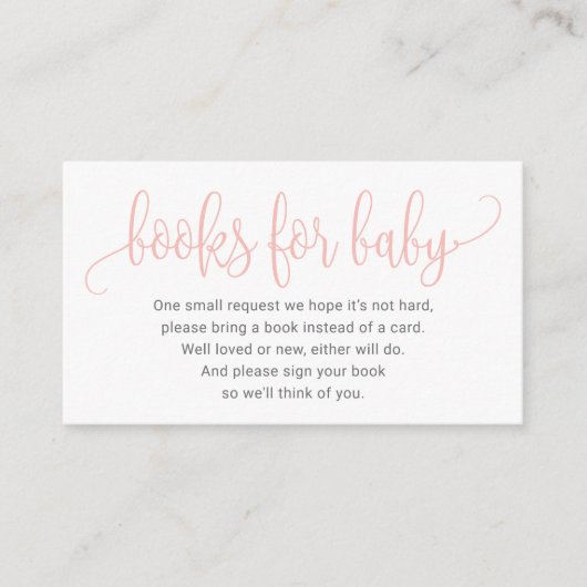 D'accompagnement Livres Pour Carte Bébé (Devant)