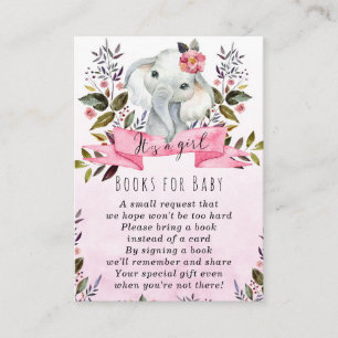 D'accompagnement livres pour filles pour bébé éléphant pour carte d