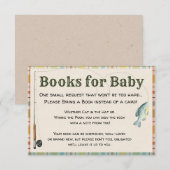 D'accompagnement Livres pour garçons de pêche pour carte bébé (Devant / Derrière)