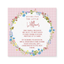 Livres Pour Le Petit Fleur sauvage - Carte De Boît