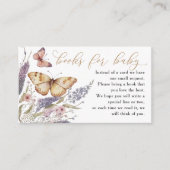 D'accompagnement Livres pour petits papillons pour la carte de boît (Devant)