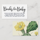 D'accompagnement Livres succulents pour carte de boîtier bébé (Devant / Derrière)