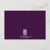 D'accompagnement Lucioles dans une carte de réception d'amour de co (Dos)