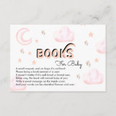 D'accompagnement Lune et étoiles | Carte de boîtier d'insertion de  (Devant)