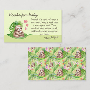 D'accompagnement Maman & Baby Sloth Books for Baby - Carte Baby sho