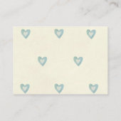 D'accompagnement mignon garçon ours Diaper Carte de boîtier Raffin (Dos)