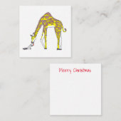 D'accompagnement Mini carte de Noël (Devant / Derrière)