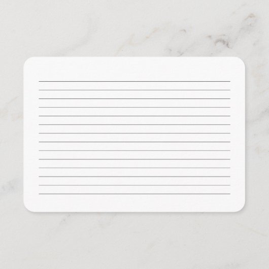 D'accompagnement Modifiable une recette pour la carte de future mar (Dos)