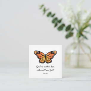 D'accompagnement Monarch Papillon plat carte Dieu dans elle