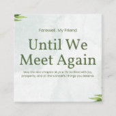 D'accompagnement Murugi Moments Carte d'adieu (Devant)