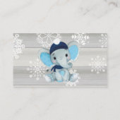 D'accompagnement Navy Blue Elephant livre demande carte ticket rust (Dos)