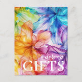 D'accompagnement Note sur la carte cadeau Ethereal Bloom (Devant)