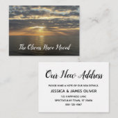 D'accompagnement Nous avons déménagé à la plage Carte d'insertion p (Devant / Derrière)