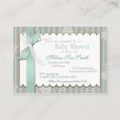 D'accompagnement Nouveau-né Carte pour notes de rappel (Dos)