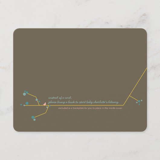 D'accompagnement Oiseau d'emboîtement + Carte d'insertion (Devant)