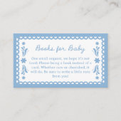 D'accompagnement Papier bleu Picado Demande de réservation Carte de (Devant)