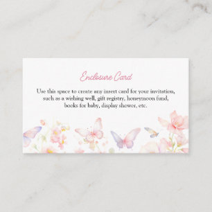D'accompagnement Papillon Baiser Carte de boîtier de texte personna