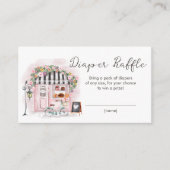 D'accompagnement Paris Pâtisserie Douche Carte Raffle (Devant)