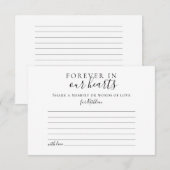 D'accompagnement Partager une carte d'assiduité pour les funéraille (Devant / Derrière)