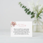 D'accompagnement Pas de carte de boîtier de Fête des mariées rose (Debout devant)