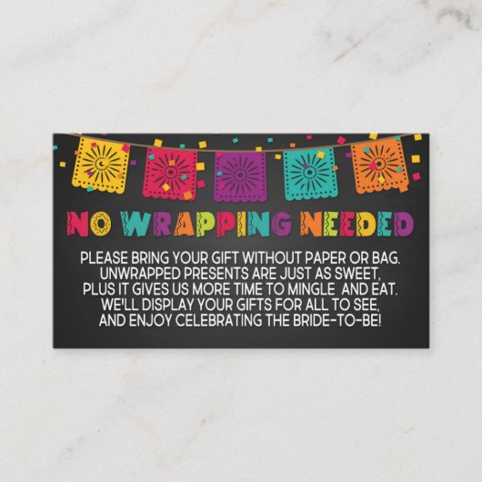 D'accompagnement Pas de Wrapper nécessaire Carte - Fiesta (Devant)