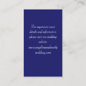 D'accompagnement Pearles du Parti sur la carte du site Mariage Indi (Dos)