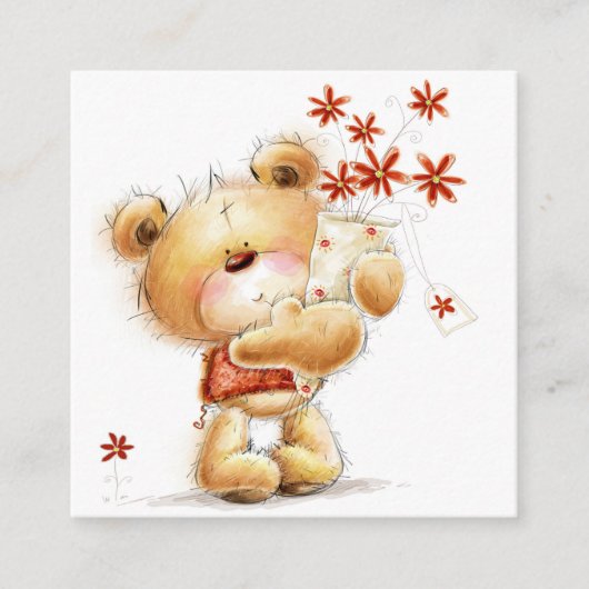 D'accompagnement Petit Carte de visite Merci (Devant)