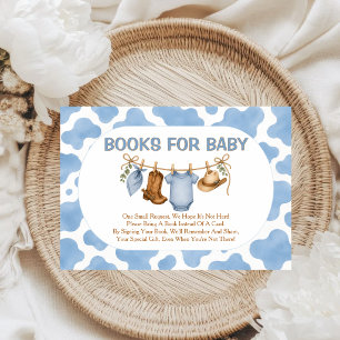 D'accompagnement Petits livres de cowboy pour carte de vœux de Baby