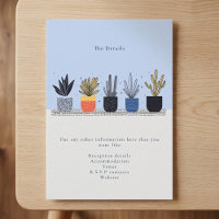 Plantes Pointés La Carte De Boîtier Détails