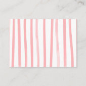 D'accompagnement Preppy Girl Golf Clothesline Diaper Carte Raffle (Dos)