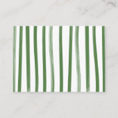 D'accompagnement Preppy Golf Clothesline Diaper Carte Raffle (Dos)