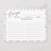 D'accompagnement Recette de Fête des mariées de carte de boîtier. (Devant)