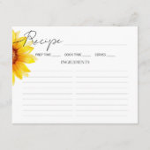 D'accompagnement Recette de Fête des mariées de carte de boîtier. (Devant)